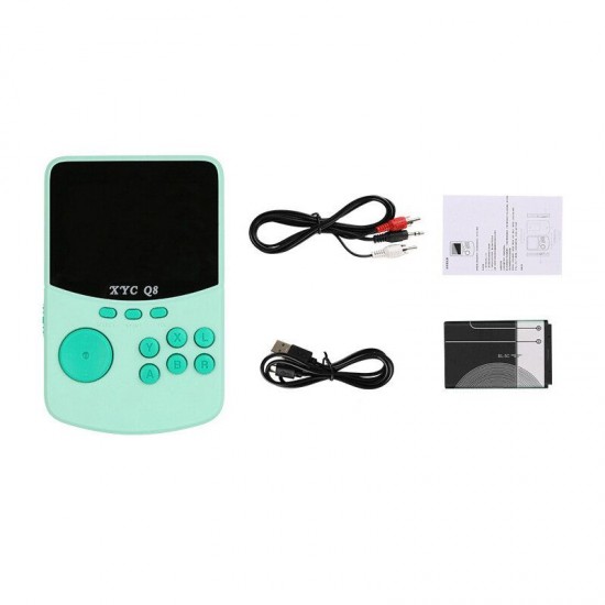 Q8 500 Games Retro Handheld Game Console Support TF Card TV Output for GBA SFC MD NES MAME Game Player