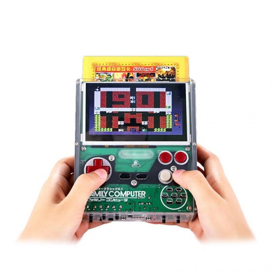 X7 4.3 inch 8 Bit DIY RETRO FC Handheld Game Console with 500 in 1 Games Game Card Video Game Players