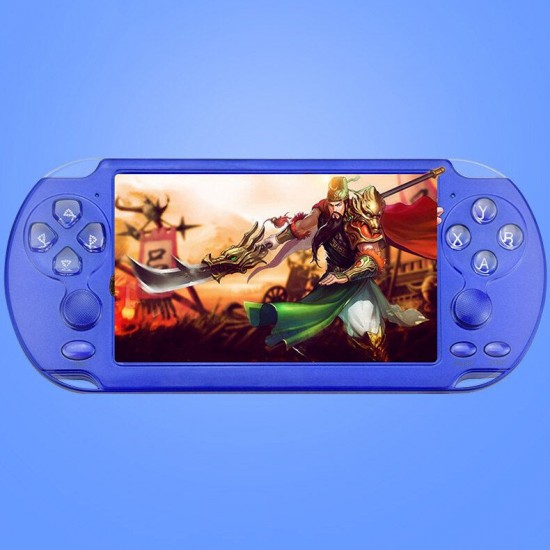 X9-S 8GB 3000+ Games 5.1 inch HD Screen Retro Handheld Game Console Game Player with Double Joystick for PSP PS1 Game Emulator