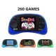 RS-8 8Bit 2.5inch Screen Built-in 260 Different Classic Games Handheld Game Consoles with AV Cable