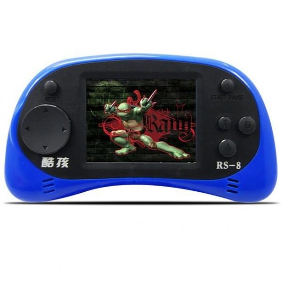 RS-8 8Bit 2.5inch Screen Built-in 260 Different Classic Games Handheld Game Consoles with AV Cable