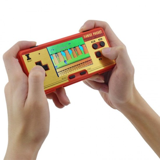 FC 8 Bit Built-in 638 Games Mini Retro Handheld Games Console Classic Game Player Support AV Output