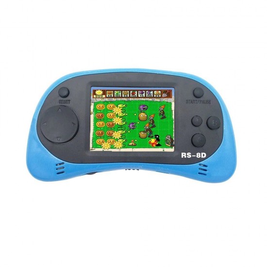 RS-8D 8 Bit 2.5 Inches Handheld Video Game Console Portable Game Player Built-in 260 Retro Games