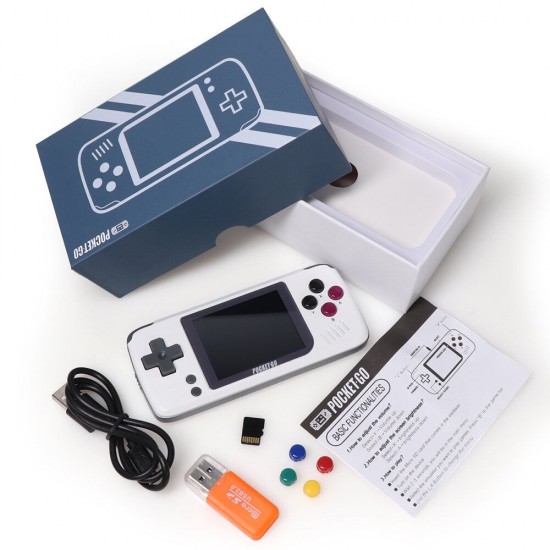 F1C100S Linux Handheld Game Console 1000mAh Rechargeable Game Player with 16GB Micro SD Card F1C100S Linux Handheld Game Console 1000mAh Rechargeable Game Player with 16GB Micro SD Card