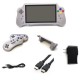 5 Plus 7 inch 16 Bit 4K HD Hangheld Game Console SFC Game Player with Wireless Game Controller Game Card Support TV Output 5 Plus 7 inch 16 Bit 4K HD Hangheld Game Console SFC Game Player with Wireless Game Controller Game Card Support TV Output