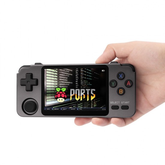 RK2020 32GB/64GB/128GB 2000+ Games 3.5inch IPS HD Screen Retro Handheld Video 3D Games Console Support PS1 N64 GBA MD NES Game Player Aluminum Alloy Shell