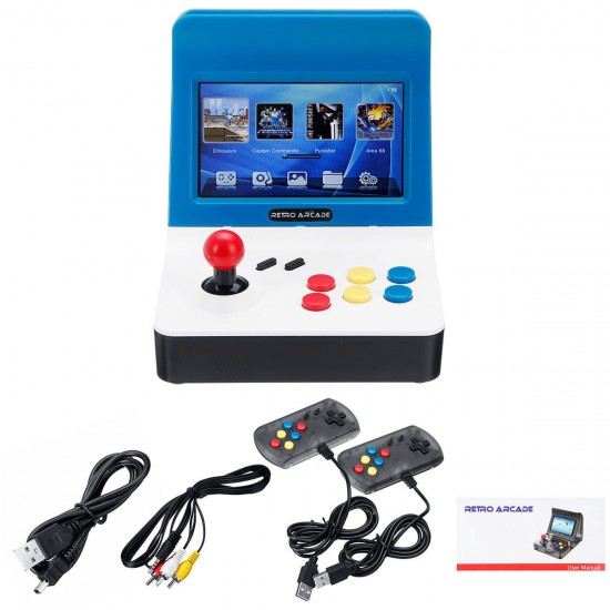 Retro Arcade Mini Handheld Game Console 3000 Classic Video Games Support for CP1 CP2 NEOGEO GBA SFC MD FC GBC GB Format