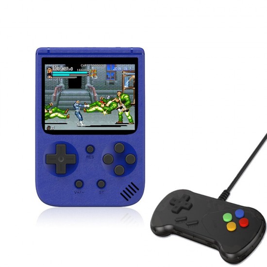 3.0 Inch LCD Screen L/R Keys 8-Bit Built-in 500 Classic Games Portable Mini Handheld Game Console Support TV