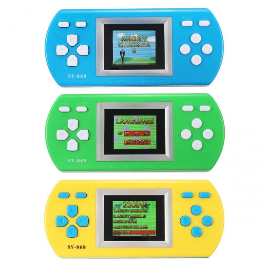 SY-868 230 in 1 1.8 Inch Screen Digital Colorful Handheld Retro Game Console SY-868 230 in 1 1.8 Inch Screen Digital Colorful Handheld Retro Game Console