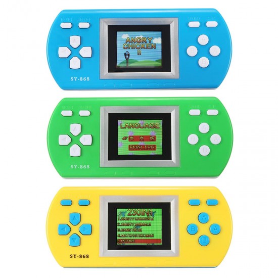 SY-868 230 in 1 1.8 Inch Screen Digital Colorful Handheld Retro Game Console