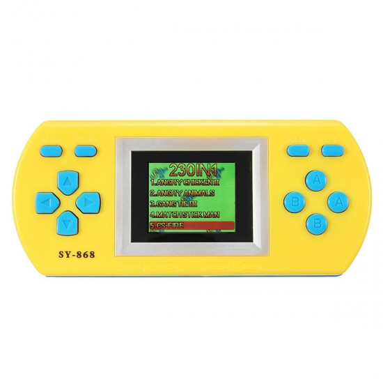 SY-868 230 in 1 1.8 Inch Screen Digital Colorful Handheld Retro Game Console