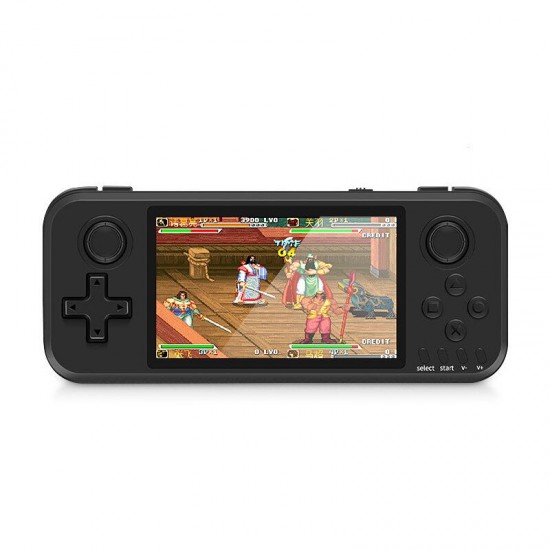 Q400 32GB 2500 Games 4.0 inch HD Screen RK3326 Linux System Retro Handheld Game Console N64 PS1 PSX MD CPS3 GBA Game Support Four Play