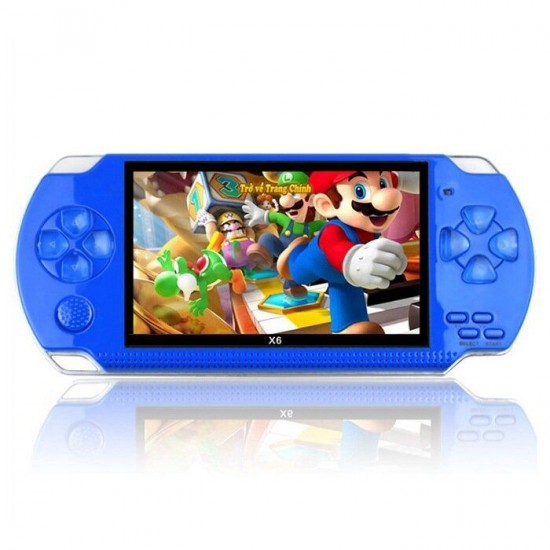 X6 8GB 128-bit 10000+ Games 4.3 inch PSP High Definition Retro Handheld Video Game Console Game Player X6 8GB 128-bit 10000+ Games 4.3 inch PSP High Definition Retro Handheld Video Game Console Game Player