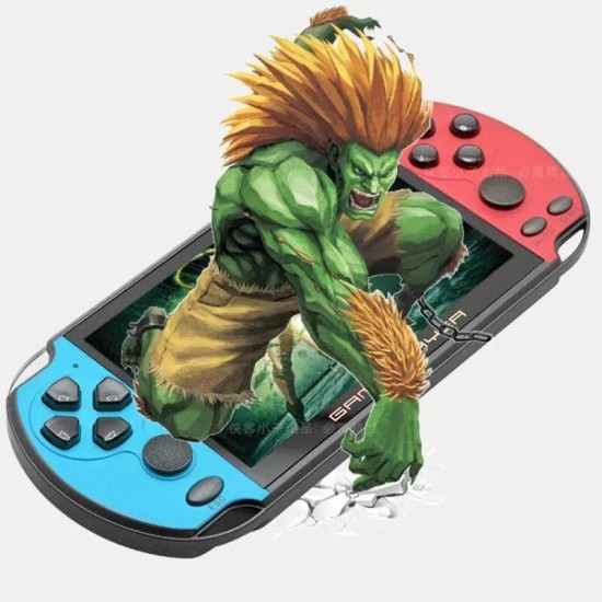X7 V3000 PLUS 8GB 10000 Games Handheld Game Console Support PS1 NES SFC CPS NEOGEO Games 5.1 Inch Screen 128 Bit with Camera Video E-book MP4 MP5 Player X7 V3000 PLUS 8GB 10000 Games Handheld Game Console Support PS1 NES SFC CPS NEOGEO Games 5.1 Inch Screen 128 Bit with Camera Video E-book MP4 MP5 Player