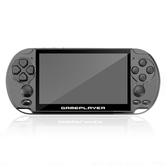 X9 PLUS 16GB 10000+ Games 5.1 inch HD Screen 128-Bit Retro Handheld Game Console Game Player Support GBA NES