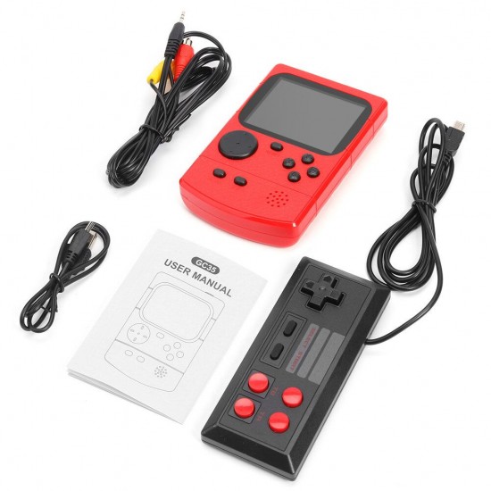 GC35 500 Games Retro Mini Handheld Game Console Support TV Output 8Bit Game Player