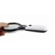 10X 20X 3 LED Light Handheld Magnifier Reading Magnifying Lens Glass Jewelry Craft Loupe