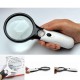 10X 20X 3 LED Light Handheld Magnifier Reading Magnifying Lens Glass Jewelry Craft Loupe 10X 20X 3 LED Light Handheld Magnifier Reading Magnifying Lens Glass Jewelry Craft Loupe