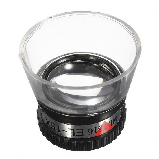 15X Monocular Magnifying Glass Loupe Lens Eye Magnifier