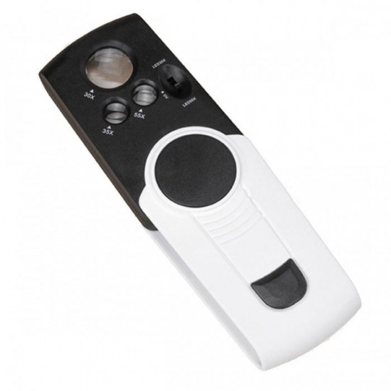 25X 30X 55X Handheld Folding Magnifier Magnifying Glass with 3 LED Lights 25X 30X 55X Handheld Folding Magnifier Magnifying Glass with 3 LED Lights