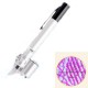 50X LED Illumination Pen Style Pocket Microscope Magnifying Glass with Reading Scales Portable Magnifier Jewelry Magnifiers