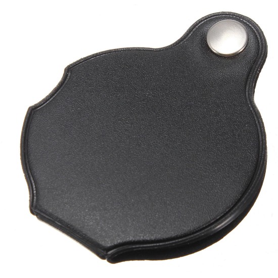 5X Pocket Folding Magnifier with Magnifying Glass Pouch 5X Pocket Folding Magnifier with Magnifying Glass Pouch