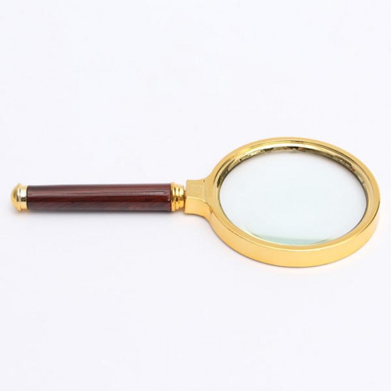 60mm 10X Handheld Magnifier Magnifying Glass Lens Zoomer Loupe