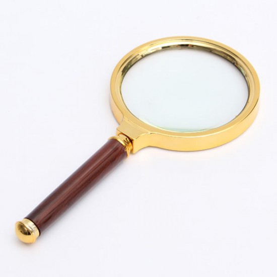 60mm 10X Handheld Magnifier Magnifying Glass Lens Zoomer Loupe