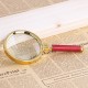 70mm 10X Handheld Magnifier Magnifying Glass Loupe Lens for Easy Reading Jewelry