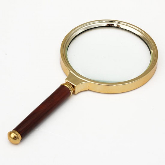 90mm 10X Magnifier Magnifying Glass Lens Zoomer Loupe