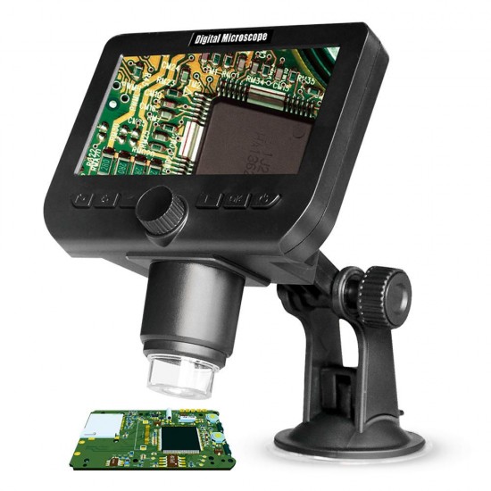 1000X 200W Pixel 4.3inch LCD Display 18000mAh Wifi Microscope with LED Light