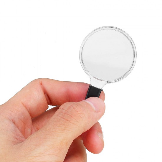 Mini Portable 5x Lanyard Magnifier For Mobile Phone Magnifying Glass