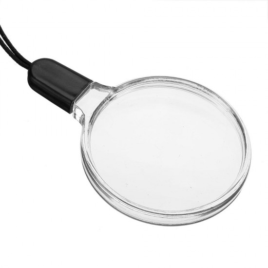 Mini Portable 5x Lanyard Magnifier For Mobile Phone Magnifying Glass