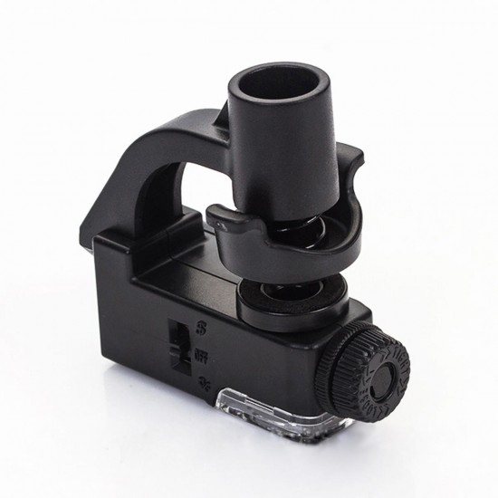 Optical Zoom Magnifier Microscope 90X Magnification Phone Clip With LED UV Light