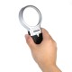 TH7006 Multifunctional Desktop Handheld Magnifier Magnifying Glass With LED Light Desk Lamp Adjustable Angle for Reading