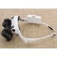 10X 15X 20X 25X LED Magnifier Double Eye Glasses Loupe Lens Jeweler Watch Repair Measurement with 8 Lens LED lamp 10X 15X 20X 25X LED Magnifier Double Eye Glasses Loupe Lens Jeweler Watch Repair Measurement with 8 Lens LED lamp