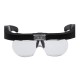 1.5X 2.5X 3.5X 5X Head Mount Glasses Magnifier, USB Charging Headband Magnifying Glass with 2 Led Lights Headset Magnifier Loupe 1.5X 2.5X 3.5X 5X Head Mount Glasses Magnifier, USB Charging Headband Magnifying Glass with 2 Led Lights Headset Magnifier Loupe