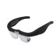 1.5X 2.5X 3.5X 5X Head Mount Glasses Magnifier, USB Charging Headband Magnifying Glass with 2 Led Lights Headset Magnifier Loupe 1.5X 2.5X 3.5X 5X Head Mount Glasses Magnifier, USB Charging Headband Magnifying Glass with 2 Led Lights Headset Magnifier Loupe