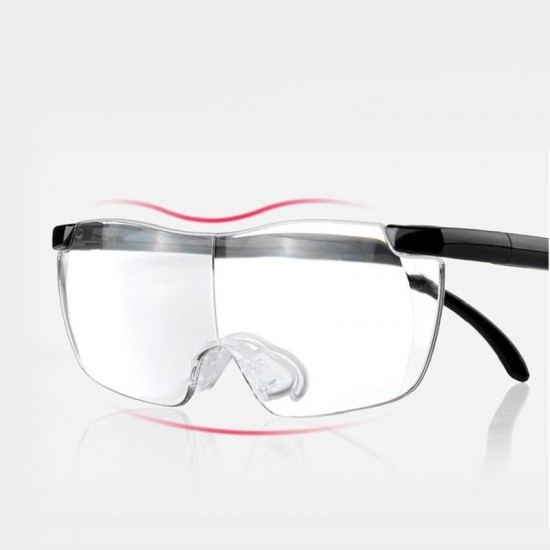 1.6x Magnifying Glasses Magnifying Lens Wearable Reading and Newspaper Reading 250° Reading Glasses 1.6x Magnifying Glasses Magnifying Lens Wearable Reading and Newspaper Reading 250° Reading Glasses