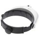 2 LED Headbrand Magnifier Magnifying 5 Lens: 1.0X 1.5X 2.0X 2.5X 3.5X