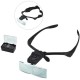9892B 1.0/1.5/2.0/2.5/3.5X Headband Magnifier Magnifying Glass Eye Repair Loupe 2 LED Light with 5Pcs Glasses 9892B 1.0/1.5/2.0/2.5/3.5X Headband Magnifier Magnifying Glass Eye Repair Loupe 2 LED Light with 5Pcs Glasses