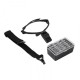 9892B 1.0/1.5/2.0/2.5/3.5X Headband Magnifier Magnifying Glass Eye Repair Loupe 2 LED Light with 5Pcs Glasses