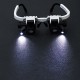 9892H1 8x/15x ABS Head-mounted Magnifier Glasses Magnifying Glass White 9892H1 8x/15x ABS Head-mounted Magnifier Glasses Magnifying Glass White