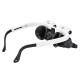 9892H1 8x/15x ABS Head-mounted Magnifier Glasses Magnifying Glass White 9892H1 8x/15x ABS Head-mounted Magnifier Glasses Magnifying Glass White