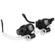9892H1 8x/15x ABS Head-mounted Magnifier Glasses Magnifying Glass White