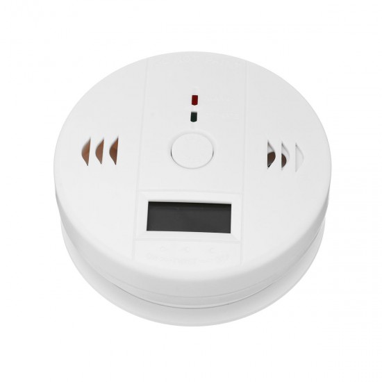 Combination Smoke Carbon Monoxide Detector Gas Fire CO Alarm with Display