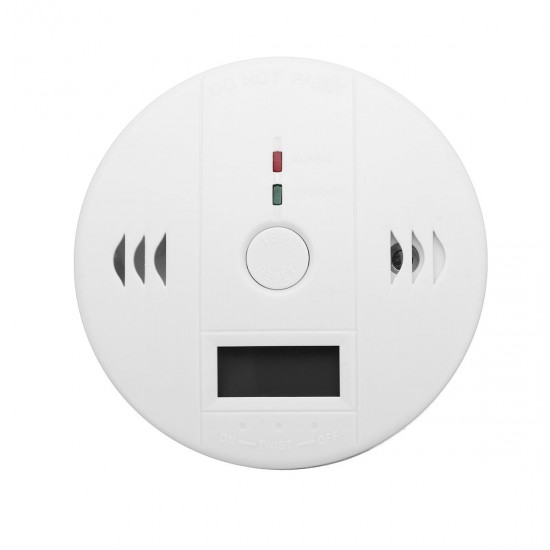 Combination Smoke Carbon Monoxide Detector Gas Fire CO Alarm with Display