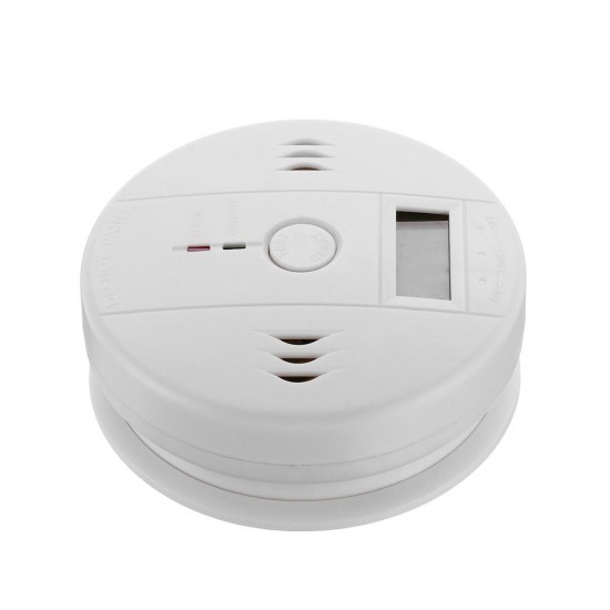 Combination Smoke Carbon Monoxide Detector Gas Fire CO Alarm with Display
