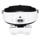 Detachable Headband Magnifier Adjustable Telescope Binocular Tool Supplies w/LED Detachable Headband Magnifier Adjustable Telescope Binocular Tool Supplies w/LED