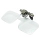 HD Lens Precise Clip On Clear Folding Magnifying Glasses Hands Free Reading Eyeglasses Jewellery Appraisal Watch Repair Tool HD Lens Precise Clip On Clear Folding Magnifying Glasses Hands Free Reading Eyeglasses Jewellery Appraisal Watch Repair Tool
